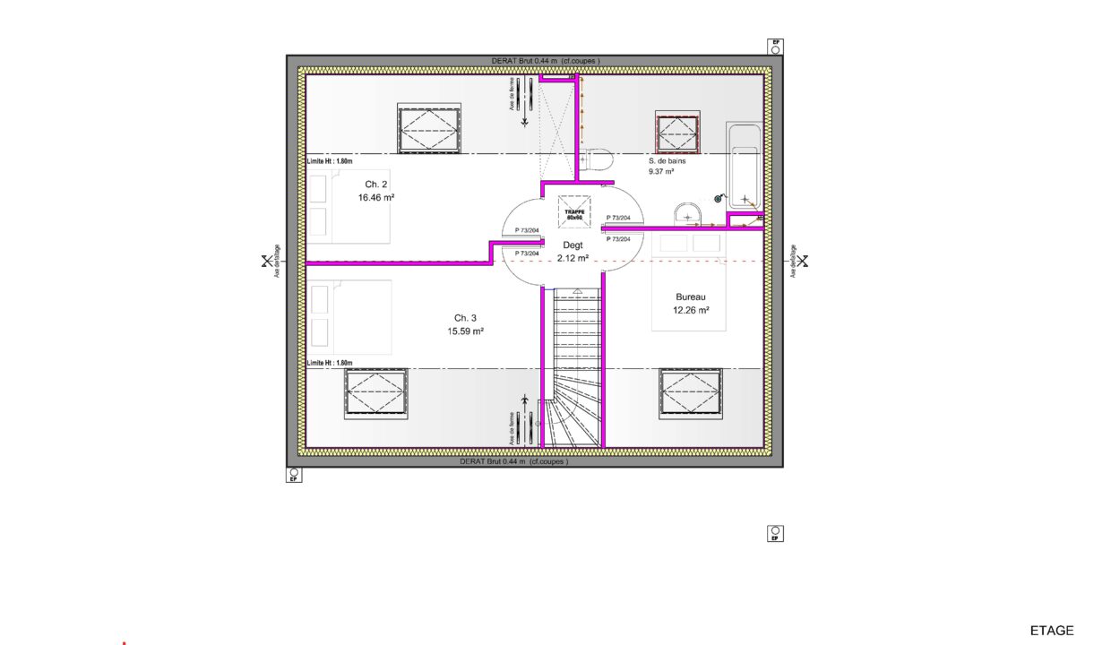 Axces Habitat Constructeur De Maison En Bretagne ETAGE Decotes 21