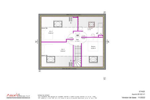 Axces Habitat Constructeur De Maison En Bretagne ETAGE Decotes 21