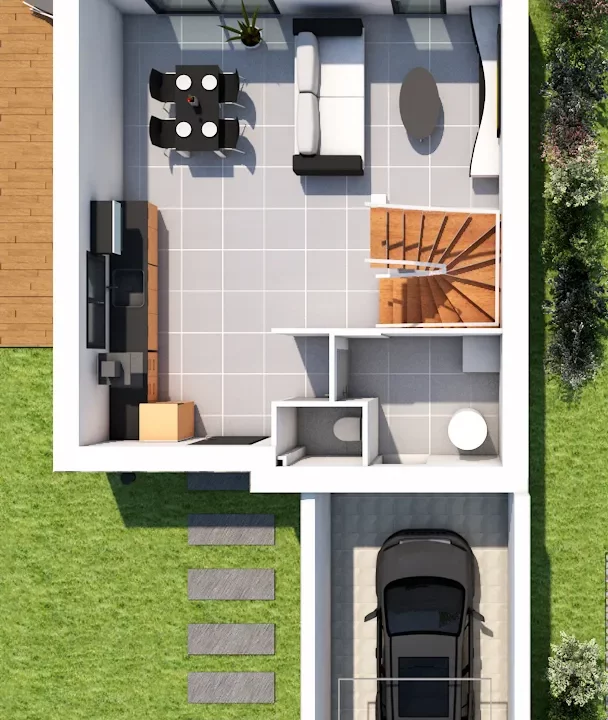 Axces Habitat Constructeur De Maison En Bretagne INTERIEUR RDC 1.0 1