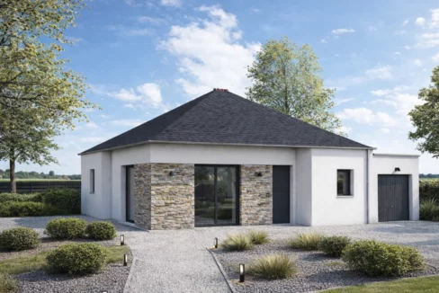 Axces Habitat Constructeur De Maison En Bretagne Maison 3 chambres Plain Pied AX11