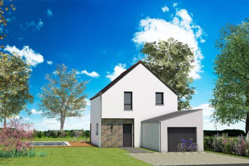 Axces Habitat Constructeur De Maison En Bretagne Ax4 Avant