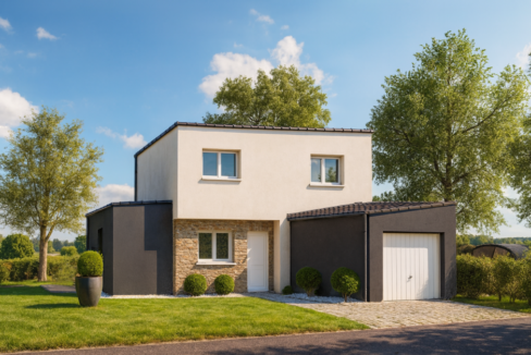 Axces Habitat Constructeur De Maison En Bretagne Axces 30 Avant