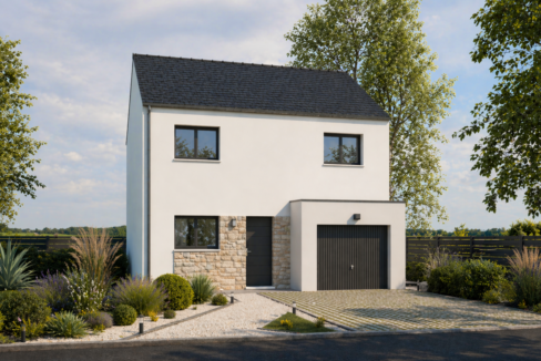 Axces Habitat Constructeur De Maison En Bretagne Maison Etage Axces 19 2pans