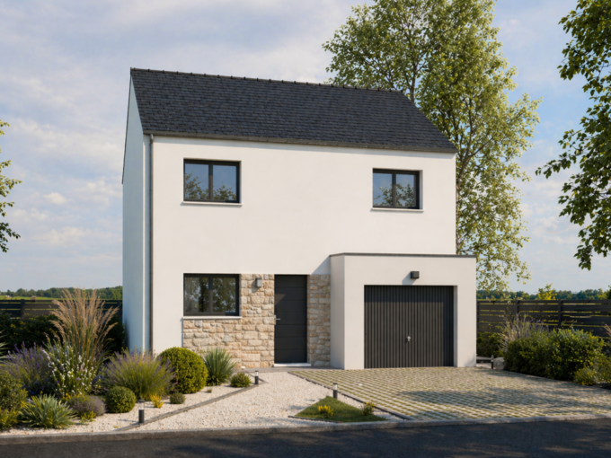 Axces Habitat Constructeur De Maison En Bretagne Maison Etage Axces 19 2pans