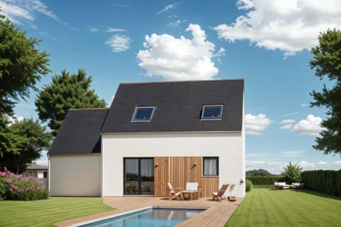 Axces Habitat Constructeur De Maison En Bretagne ARRIERE AX1v1