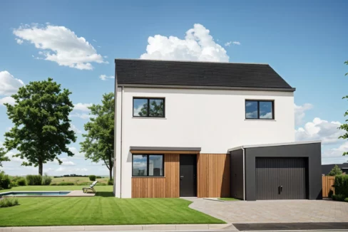 Axces Habitat Constructeur De Maison En Bretagne AVANT AX17V2 2PANS