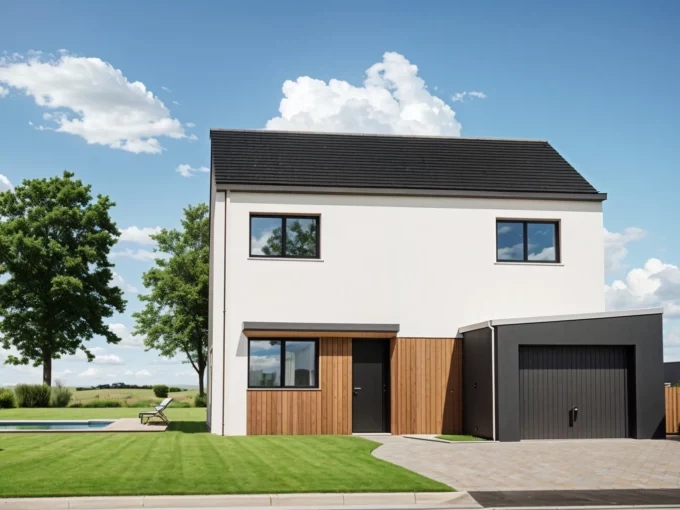 Axces Habitat Constructeur De Maison En Bretagne AVANT AX17V2 2PANS