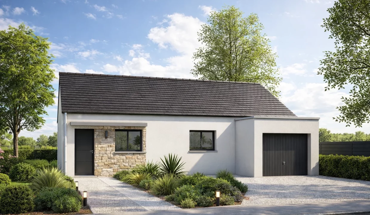 Axces Habitat Constructeur De Maison  Rennes En Bretagne AX 13 AVANT