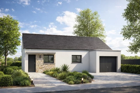 Axces Habitat Constructeur De Maison  Rennes En Bretagne AX 13 AVANT