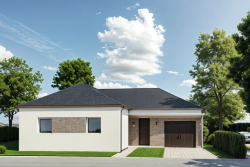 Axces Habitat Constructeur De Maison Plain pied En Bretagne AX 49 AX 49 AVANT