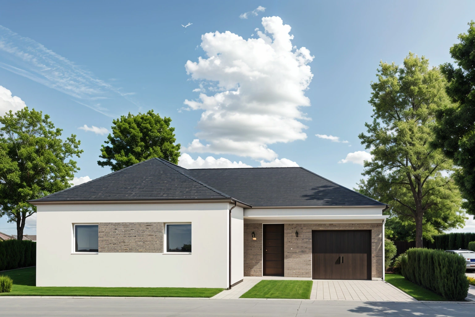 Axces Habitat Constructeur De Maison Plain pied En Bretagne AX 49 AX 49 AVANT