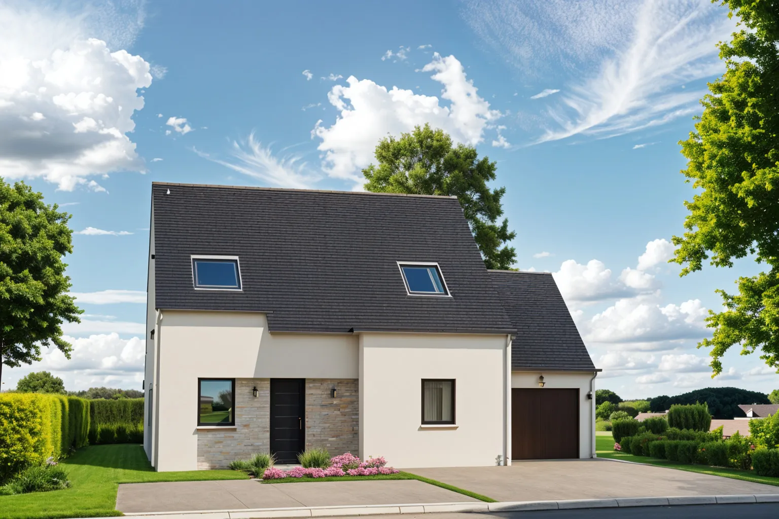 Axces Habitat Constructeur De Maison En Bretagne AX15V2 AVANT