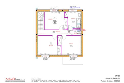 Axces Habitat Constructeur De Maison En Bretagne ETAGE Decotes 21 8