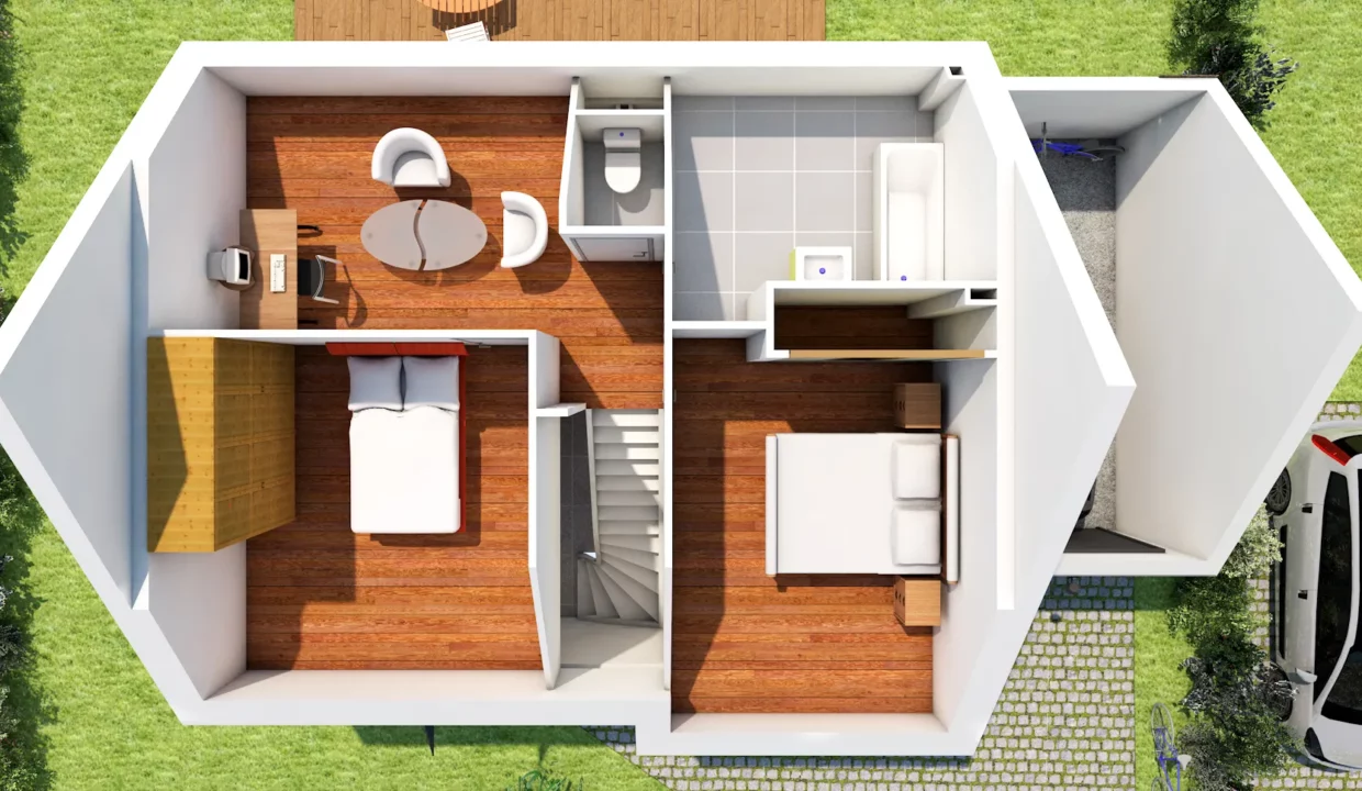 Axces Habitat Constructeur De Maison En Bretagne INTERIEUR ETAGE 1.0 1