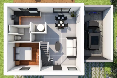 Axces Habitat Constructeur De Maison En Bretagne INTERIEUR RDC 1.0 1