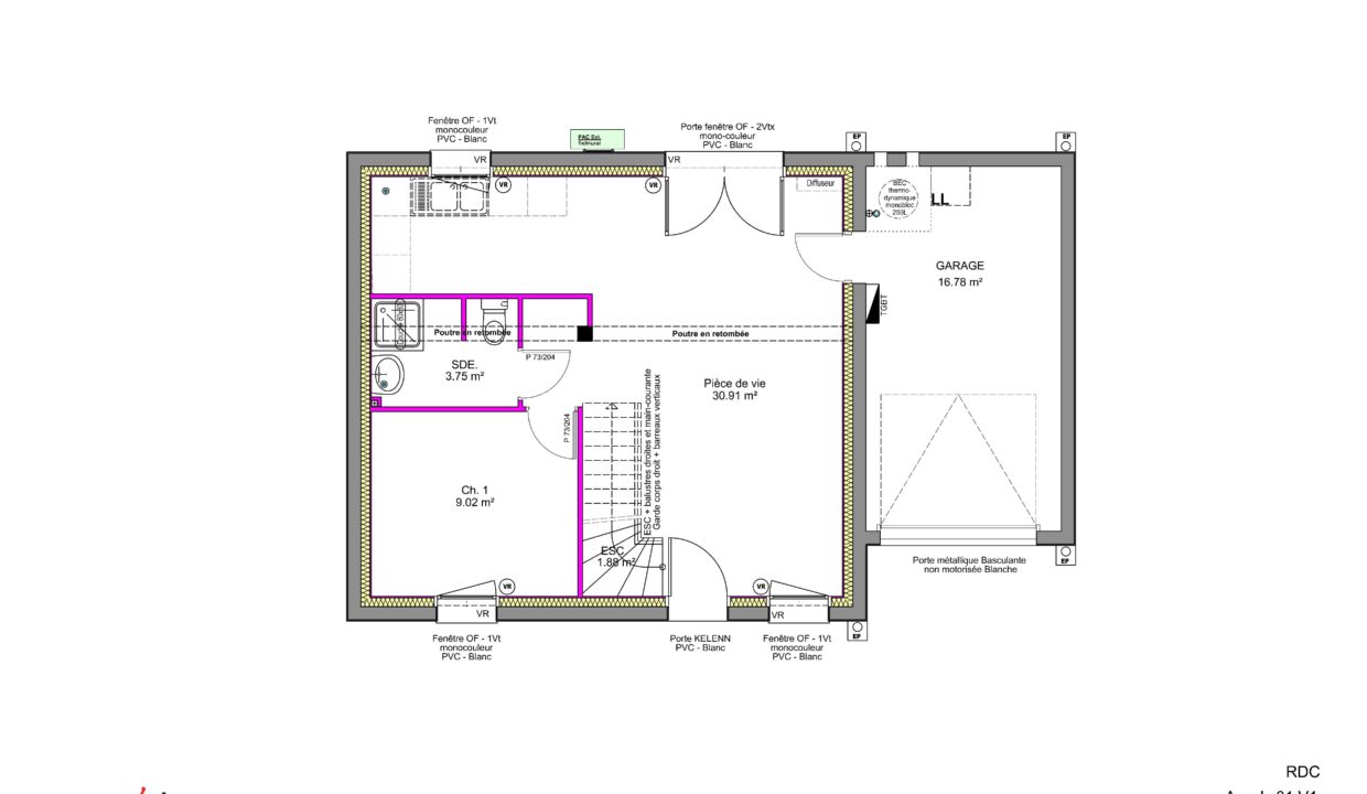 Axces Habitat Constructeur De Maison En Bretagne RDC Decotes 20
