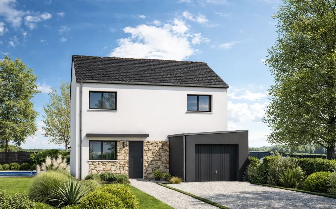 Axces Habitat Constructeur De Maison En Bretagne Maison 4 Chambres 17v1