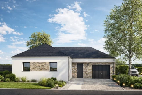 Axces Habitat Constructeur De Maison En Bretagne Maison Plain Pied Ax49