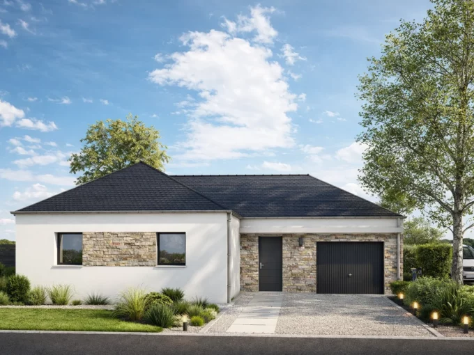 Axces Habitat Constructeur De Maison En Bretagne Maison Plain Pied Ax49