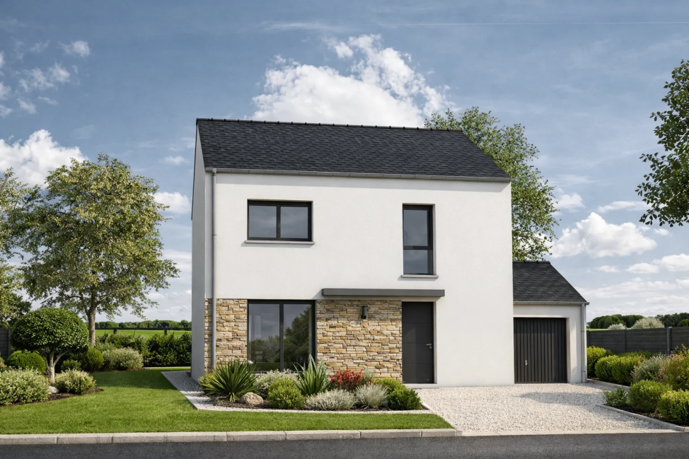 Axces Habitat Constructeur De Maison En Bretagne Maison 3 Chambres Axces 59