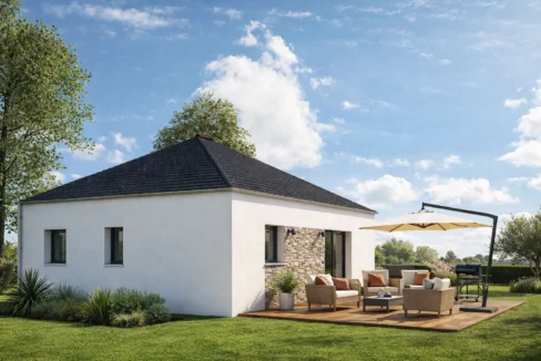 Axces Habitat Constructeur De Maison En Bretagne 20v2 2 Chambres Arriere