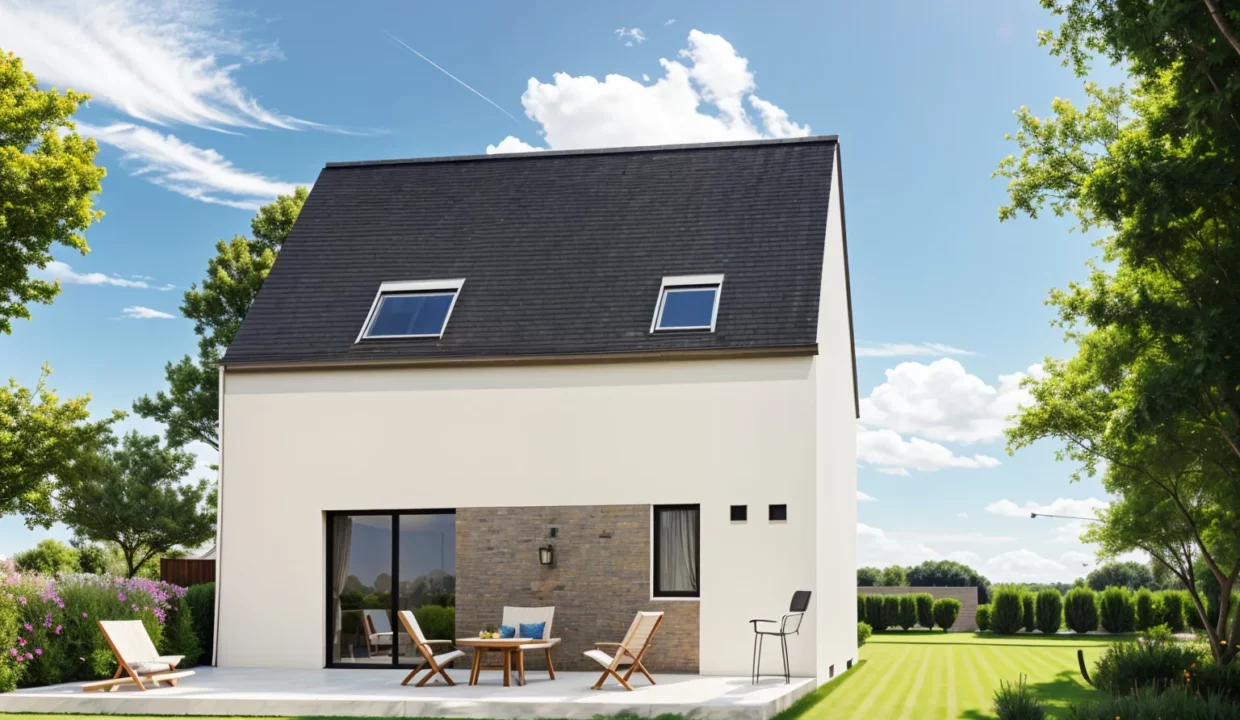 Axces Habitat Constructeur De Maison En Bretagne ARRIERE AX2V2