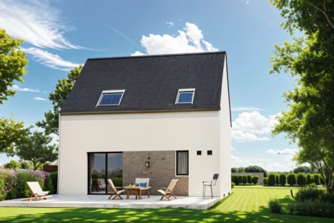Axces Habitat Constructeur De Maison En Bretagne ARRIERE AX2V2