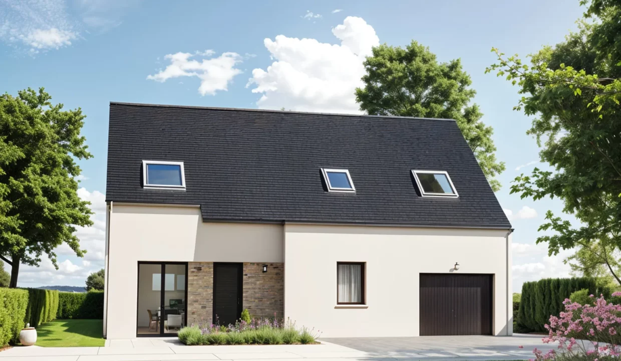 Axces Habitat Constructeur De Maison En Bretagne AX15v1 AVANT