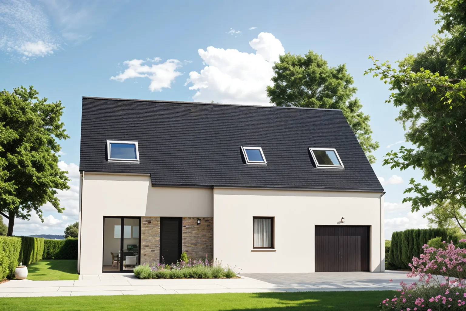 Axces Habitat Constructeur De Maison En Bretagne AX15v1 AVANT