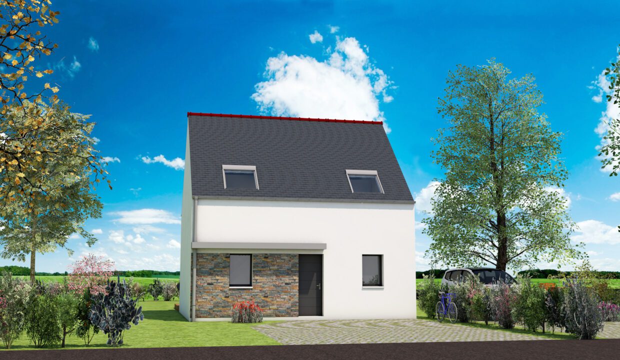 Axces Habitat Constructeur De Maison En Bretagne AX2V2 AVANT