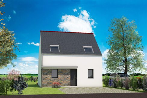 Axces Habitat Constructeur De Maison En Bretagne AX2V2 AVANT