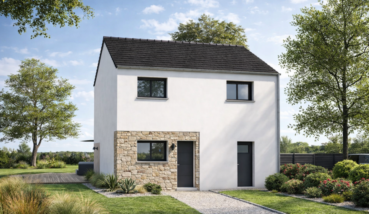 Axces Habitat Constructeur De Maison En Bretagne Axces 30 avant