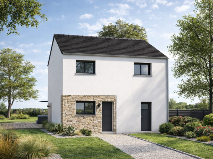 Axces Habitat Constructeur De Maison En Bretagne Axces 30 avant