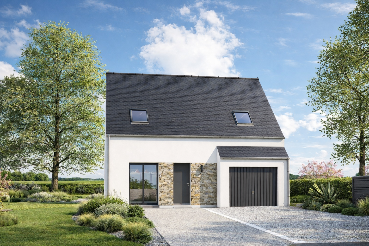 Axces Habitat Constructeur De Maison En Bretagne maison à étage
