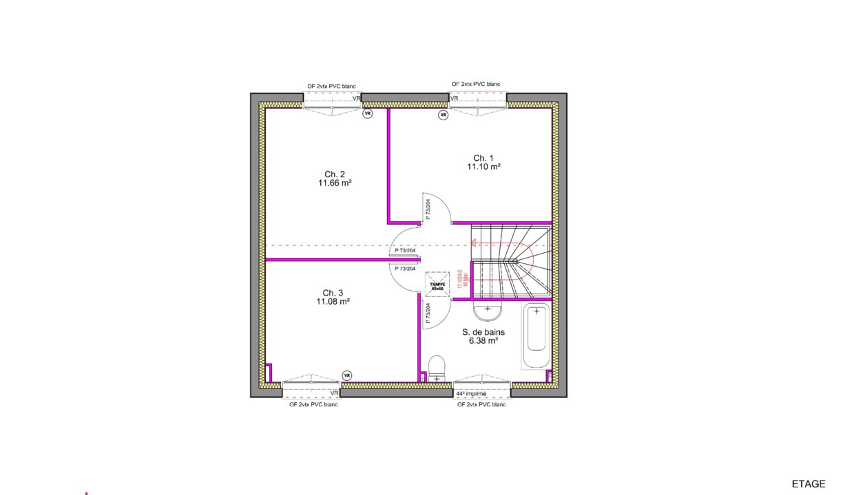 Axces Habitat Constructeur De Maison En Bretagne ETAGE Decotes 21 8