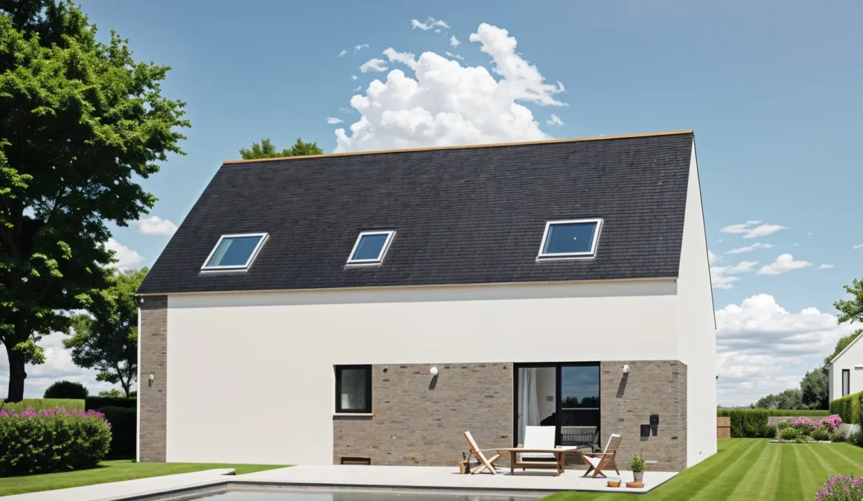 Axces Habitat Constructeur De Maison En Bretagne Ax15v1 ARRIERE