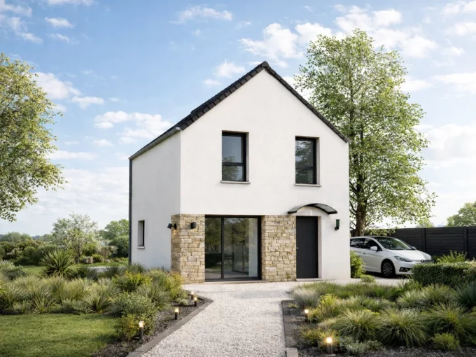 Axces Habitat Constructeur De Maison En Bretagne Maison A Etage AX3 Etage