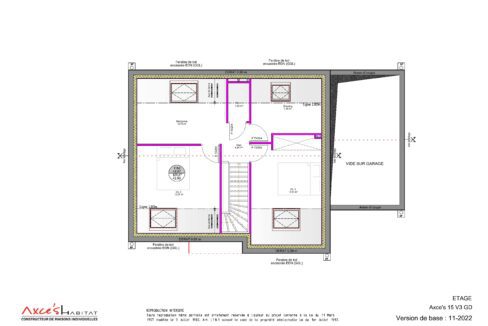 Maison 3 chambres modèles 15v3