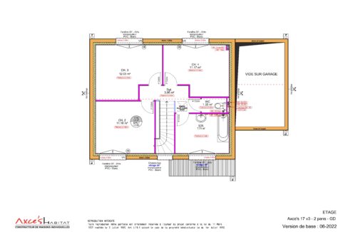 Maison 4 chambres modèles 17v3