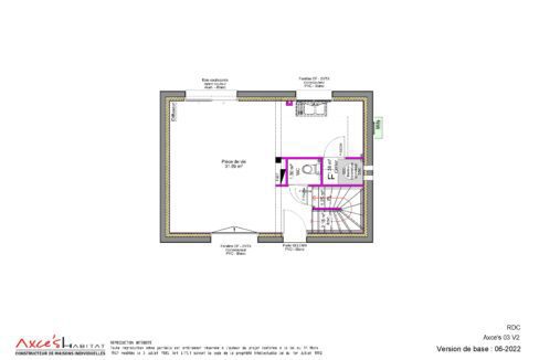 Plan modèles 3v2 rez de chaussée