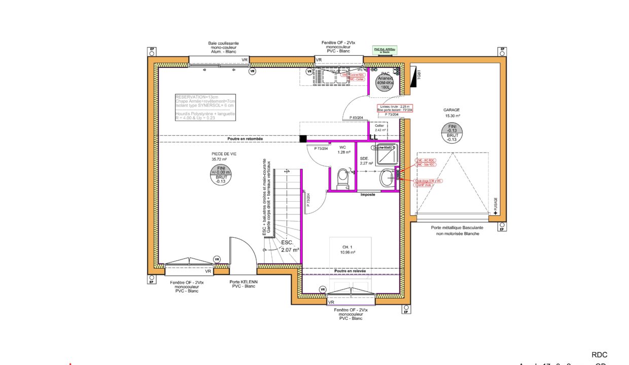 Maison 4 chambres modèles 17v3