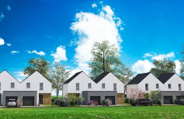Axces Habitat Constructeur De Maison En Bretagne Perspective Nivillac Groupee