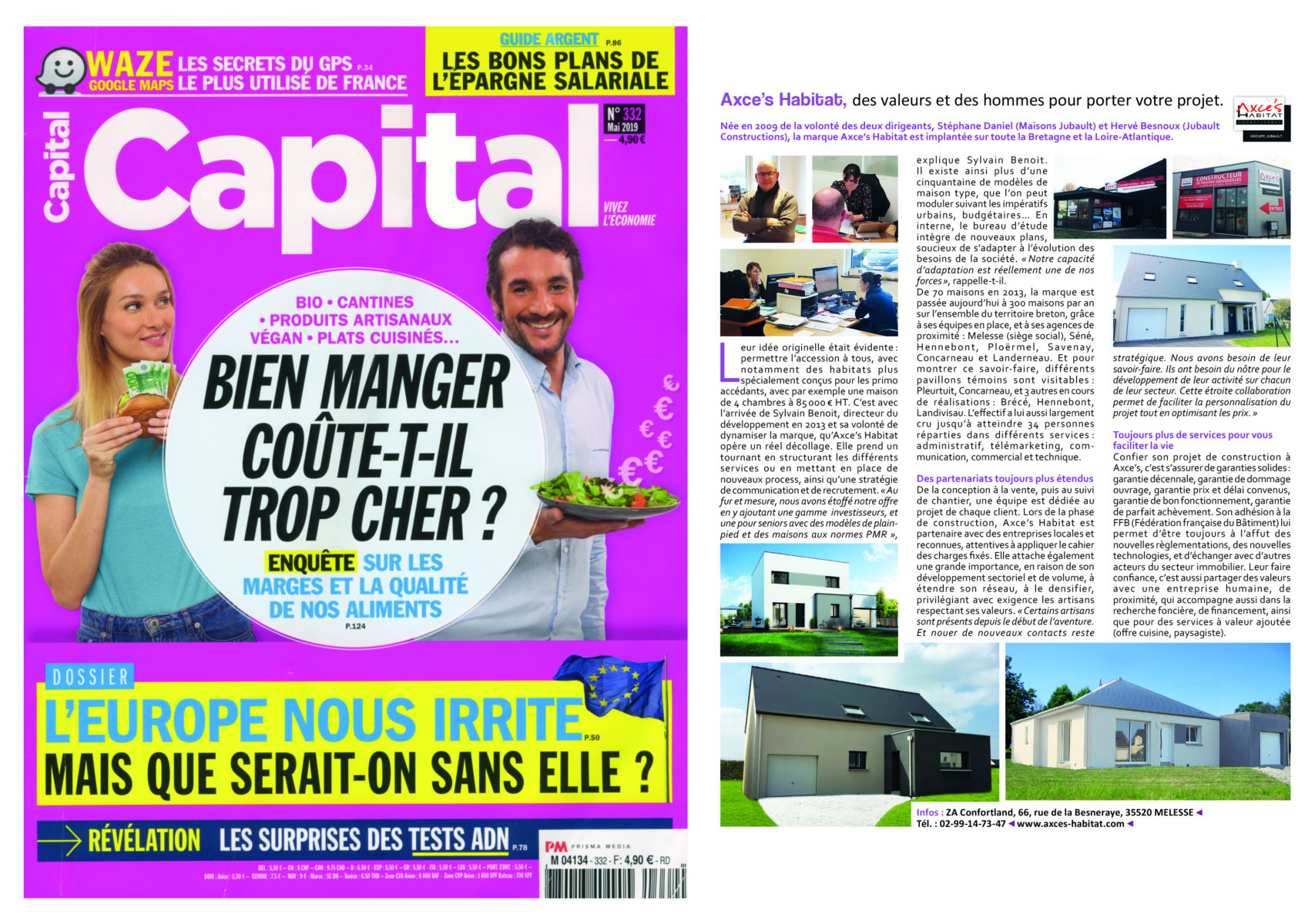 Axcess Habitat Constructeur De Maison En Bretagne ARTICLE CAPITAL 1