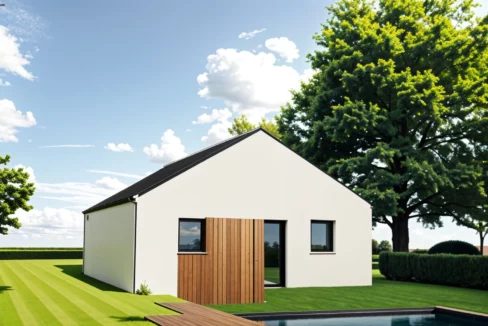 Axces Habitat Constructeur De Maison En Bretagne ARRIERE AX7