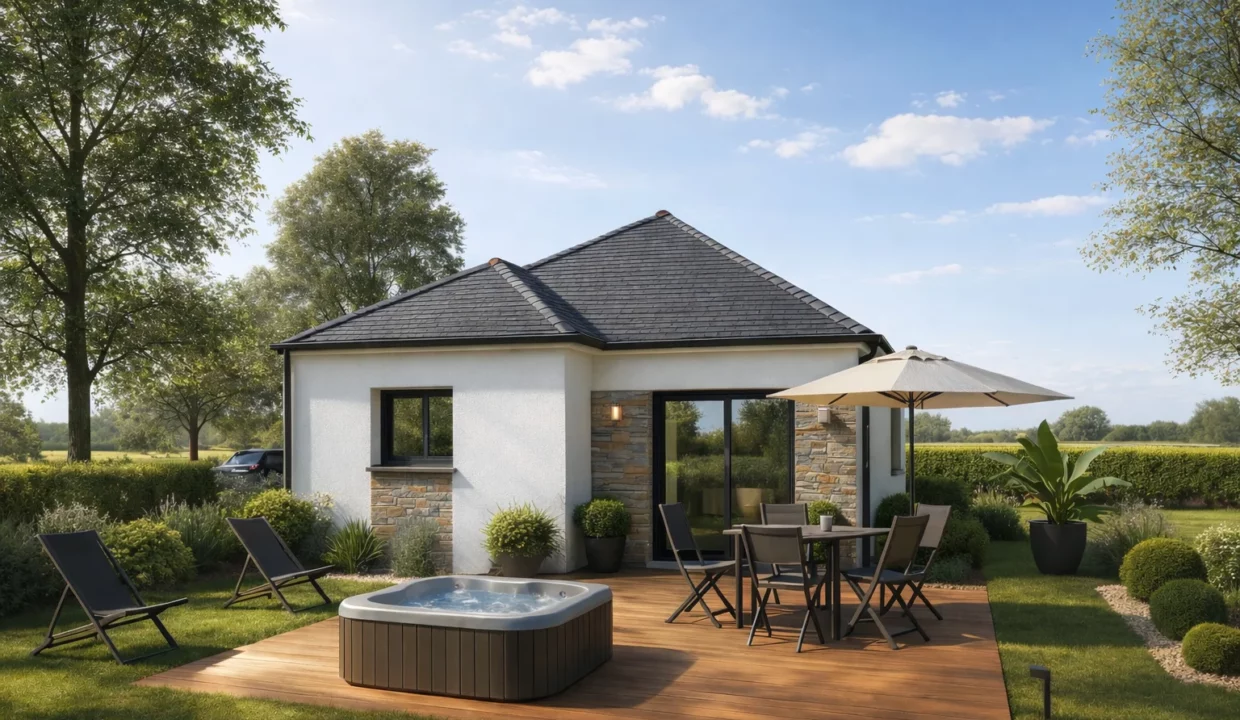 Axces Habitat Constructeur De Maison En Bretagne MAISON Bretagne AX 8 ARRIERE