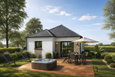 Axces Habitat Constructeur De Maison En Bretagne MAISON Bretagne AX 8 ARRIERE