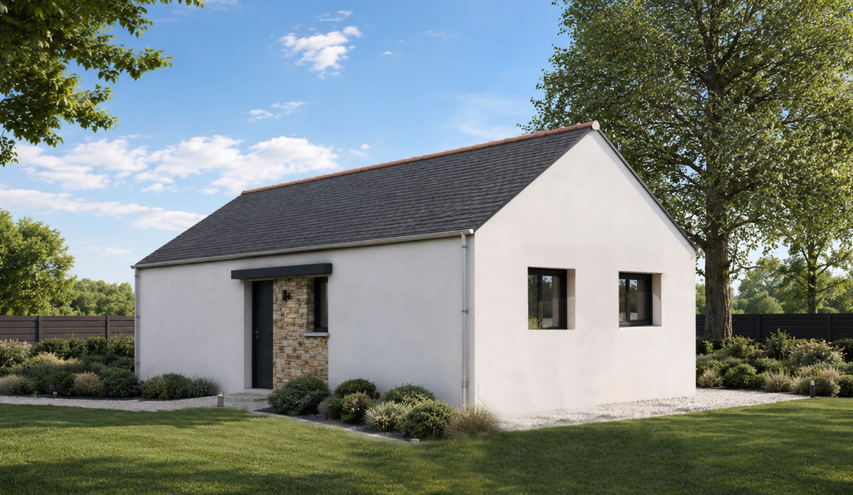 Axces Habitat Constructeur De Maison En Bretagne Ax 6 Arriere