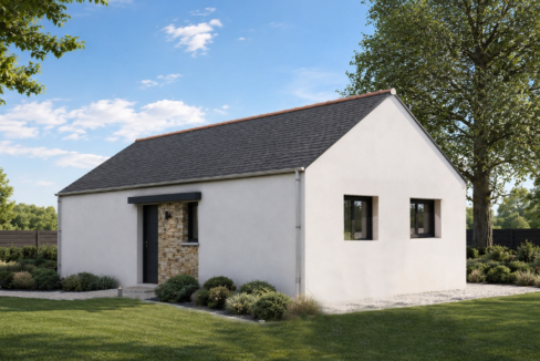 Axces Habitat Constructeur De Maison En Bretagne Ax 6 Arriere
