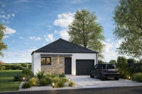 Axces Habitat Constructeur De Maison En Bretagne Maison Bretagne Axces 8 Avant