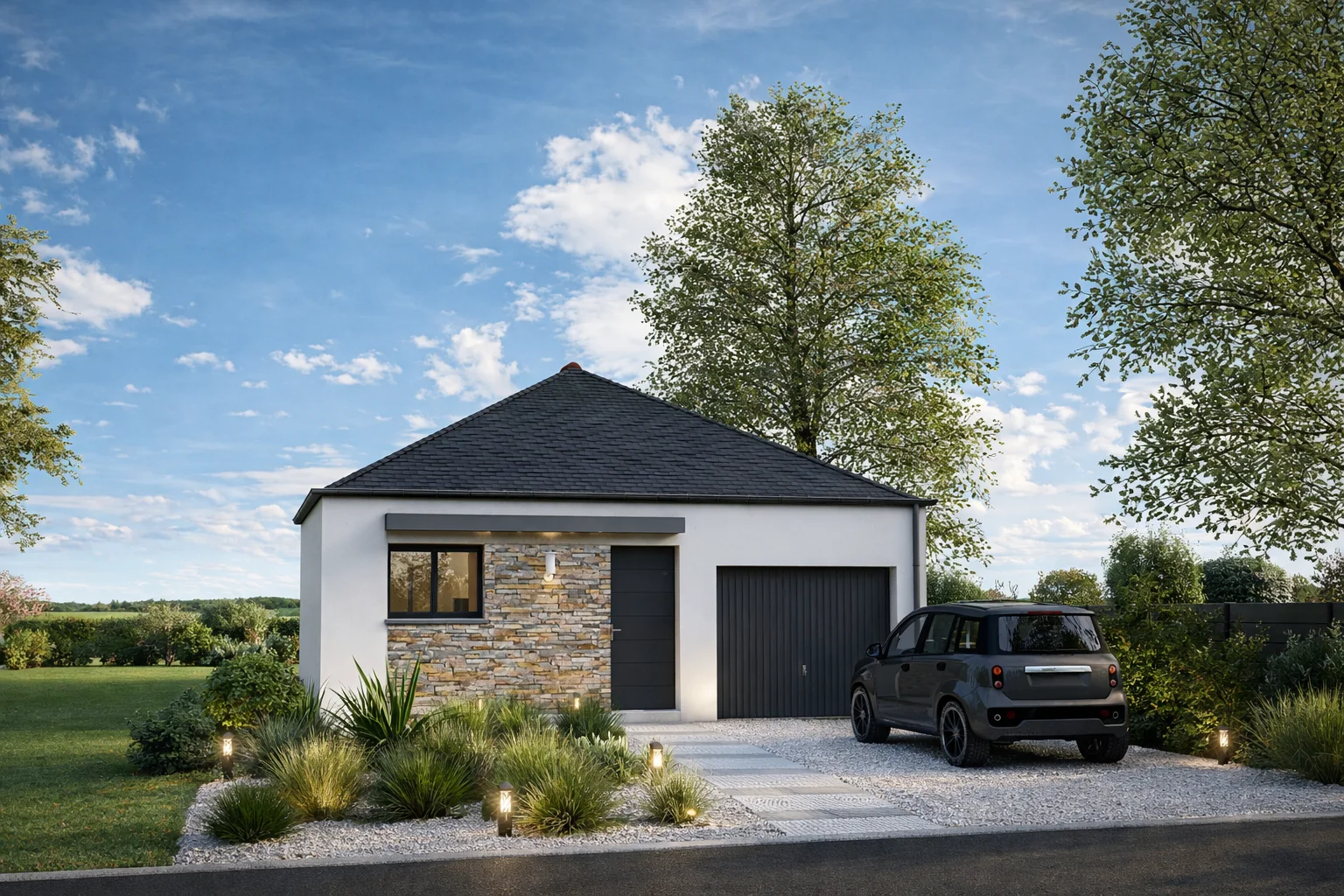 Axces Habitat Constructeur De Maison En Bretagne Maison Bretagne Axces 8 Avant